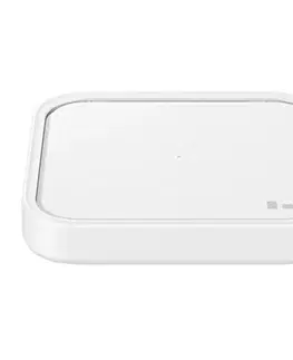 Nabíjačky pre mobilné telefóny Samsung Bezdrôtová nabíjacia podložka (15W), bez kábla v balení, white EP-P2400BWEGEU