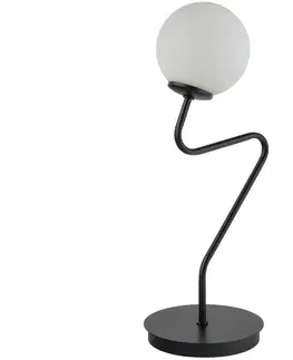 Lampy  Stolná lampa ZIGZAG 1xG9/12W/230V čierna 