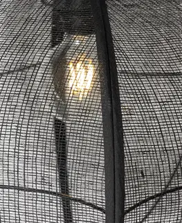 Zavesne lampy Orientálna závesná lampa čierna 48 cm - Rob