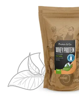 Proteíny Protein & Co. Natural bezlaktózový CFM WHEY 1 kg