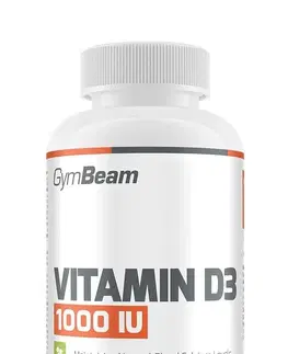 Vitamín D Vitamin D3 1 000 IU - GymBeam 120 kaps.