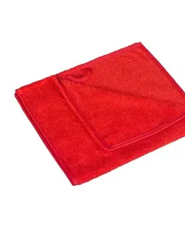 Uteráky Bellatex Froté uterák červená, 30 x 50 cm