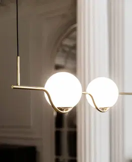 Závesné svietidlá FARO BARCELONA Dizajnérska závesná lampa Le Vita LED 2-plameňová