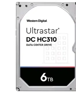 Pevné disky WD Ultrastar DC HC310 6 TB SATA SE 512e 0B36039