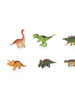 Hračky - figprky zvierat RAPPA - Sada dinosaurov v krabičke 6 ks