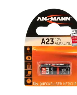 Predlžovacie káble Ansmann Ansmann 04678 - A 23 - Alkalická batéria A23/LR23/LRV08, 12V 