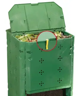 Kompostéry Kompostér 600l recyklovaný plast Dekorhome