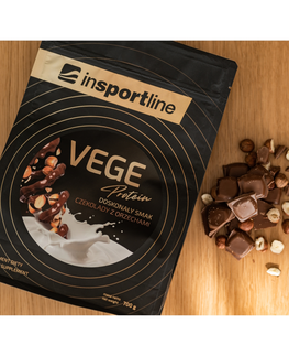 Proteíny Protein inSPORTline VEGE 700g kakao a lieskové oriešky