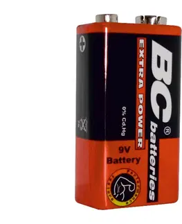 Predlžovacie káble  Zinkochloridová batéria EXTRA POWER 9V 