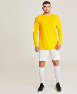 dresy Futbalový dres s dlhým rukávom VIRALTO CLUB žltý