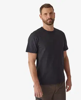mikiny Odolné tričko 500 čierne s logom „Resistant Gear“