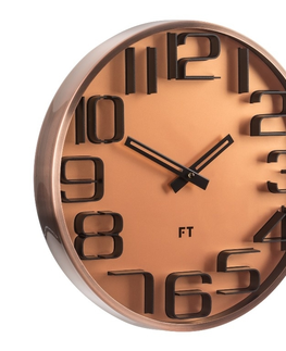 Hodiny Dizajnové nástenné hodiny Future Time FT7010CO Numbers 30cm