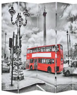 Paravány Paraván Londýnsky autobus Dekorhome 4