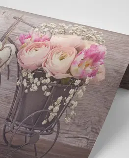 Samolepiace tapety Samolepiaca fototapeta kvety vo vintage váze