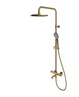 Kúpeľňa OMNIRES - Y termostatický systém vaňový zlatá /GL/ Y1234ALGL