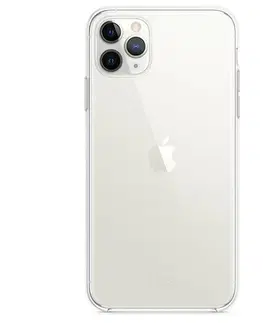 Puzdrá na mobilné telefóny Zadný kryt pre Apple iPhone 11 Pro Max, transparentná MX0H2ZMA