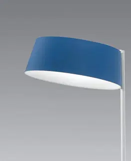 Stojacie lampy Stilnovo Stojaca LED lampa Oxygen_FL2 azúrová farba