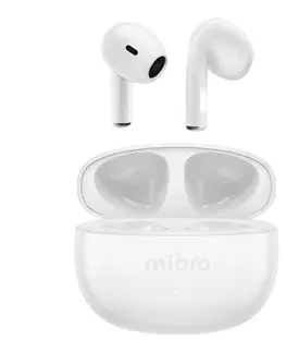 Slúchadlá Mibro Earbuds 4 bezdrôtové slúchadlá TWS, biela 