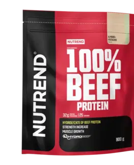 Hovädzie beef proteíny Nutrend 100% Beef Protein 900 g mandľa pistácia