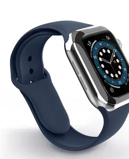 Príslušenstvo k wearables Swissten silikónový remienok pre Apple Watch 38-40, modrá