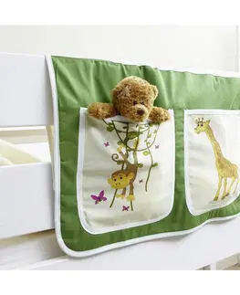 Príslušenstvo k detským posteliam Vrecko Na Postel Zelené
