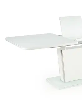 Jedálenské stoly HALMAR Bonari rozkladací jedálenský stôl biela