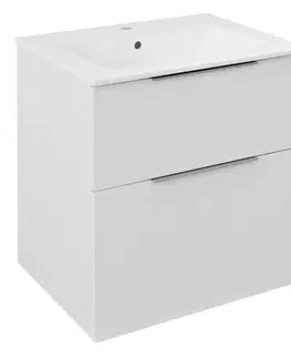 Kúpeľňa SAPHO - CIRASA umývadlová skrinka 59,2x64x46cm, biela lesk CR601-3030