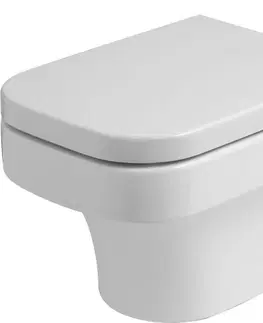 Záchody HOPA - Závesné WC TULIP - WC sedátko - Bez sedátka KEAZTUWC