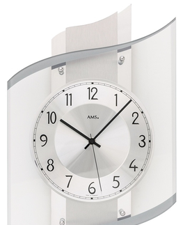 Hodiny Dizajnové nástenné hodiny 5516 riadené rádiovým signálom AMS 48cm