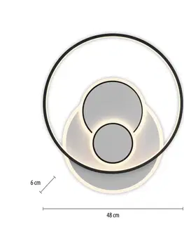 Stropné svietidlá Paul Neuhaus Paul Neuhaus Mailak LED stropné svietidlo, okrúhle
