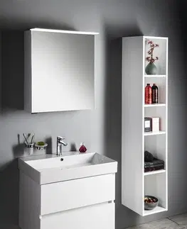 Kúpeľňa SAPHO - Kúpeľňový set ODETTA 70, biela KSET-055