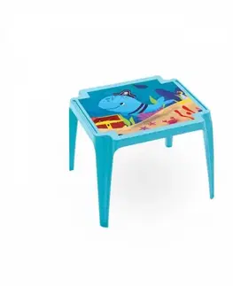 Detské stoly a stoličky Kinekus Stôl detský BABY OCEAN modrý