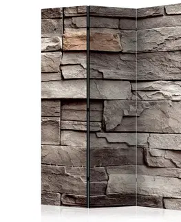 Paravány Paraván Wall of Silence Dekorhome 135x172 cm (3-dielny)