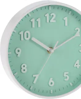 Hodiny Nástenné hodiny Silvia zelená, 20 cm