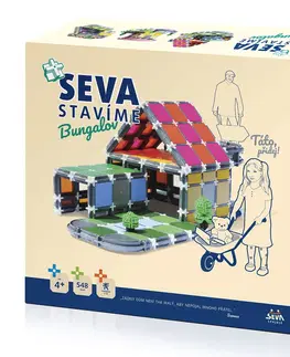 Hračky stavebnice Seva SEVA - STAVIAME BUNGALOV