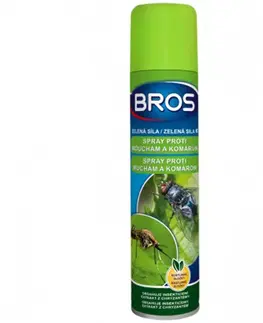 Ochrana proti hmyzu Bros Spray Proti Muchám Komárom 300ml Zelená Síla