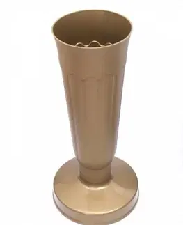 Dekoratívne vázy Kinekus Váza so záťažou 32cm ZLATÁ