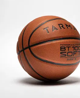basketbal Detská basketbalová lopta BT100 V6 oranžová dievčatá od 11 rokov / chlapci U13