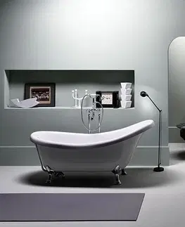 Kúpeľňa GSI - CLASSIC univerzálny keramický stĺp k umývadlu 66x27cm, biela ExtraGlaze 877011