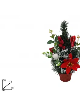 Vianočné stromčeky MAKRO - Stromček vianočný 30cm
