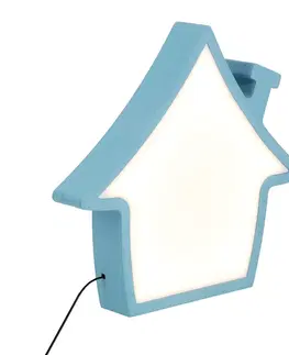 Osvetlenie Detská lampička HOUSE LED Candellux Ružová