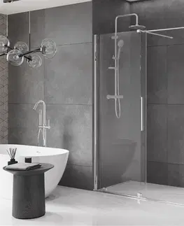 Sprchovacie kúty MEXEN/S - Velár sprchovací kút 140 x 70, transparent, chróm 871-140-070-01-01