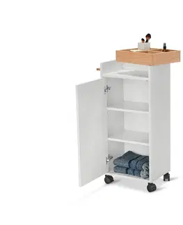 Cabinets & Storage Odkladací vozík do kúpeľne »Eklund«, svetlosivý