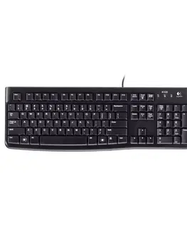 Klávesnice Logitech MK120 Corded Keyboard and Mouse Combo CZ 920-002536