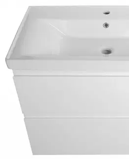 Kúpeľňa AQUALINE - ALTAIR umývadlová skrinka 77,5x60x45cm, biela AI280