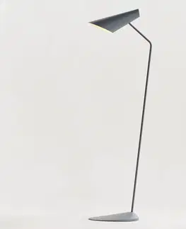 Stojacie lampy Vibia Vibia I.Cono 0712 dizajnérska stojaca lampa, modrá