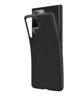 Puzdrá na mobilné telefóny Zadný kryt SBS Vanity pre Samsung Galaxy S22 Ultra, čierna TECOVVANSAS22UK