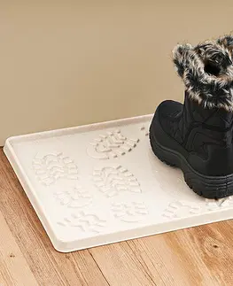 Koberce a koberčeky Vopi Odkvapkávač na topánky, béžová, 49 x 35 cm