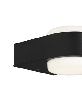 Svietidlá Briloner Briloner 3035-015 - LED Vonkajšie nástenné svietidlo HANAU LED/6,5W/230V IP44 čierna 