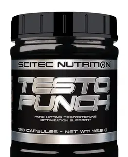 Anabolizéry a NO doplnky Testo Punch od Scitec Nutrition 120 kaps.